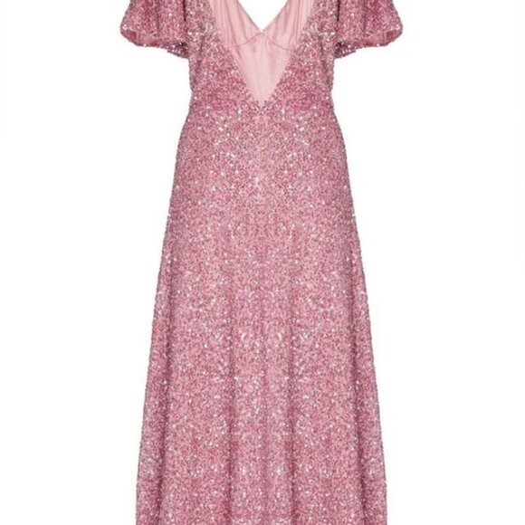 Markarian Pink Sparkly Dress 2020 Runway - Picture 6 of 7